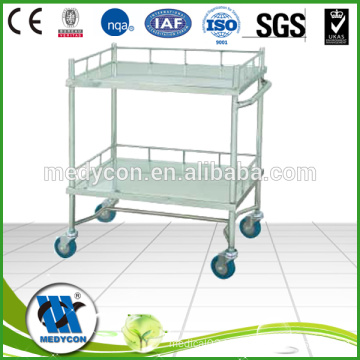 BDT202A Hospital 304 stainless steel surgical medical equipment cart